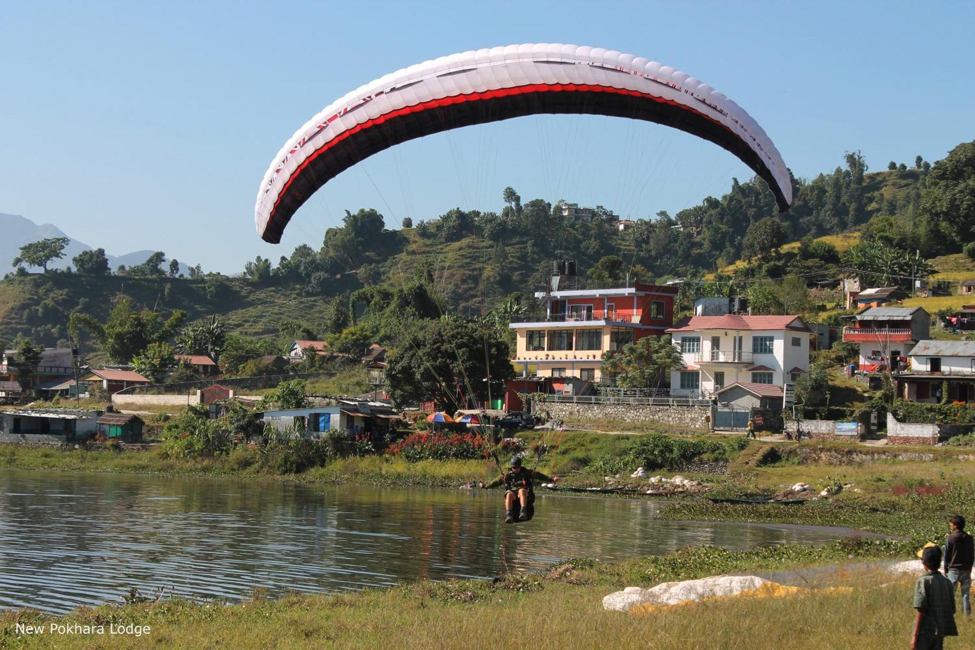 New Pokhara Lodge - Pokhara Lakeside Exterior foto