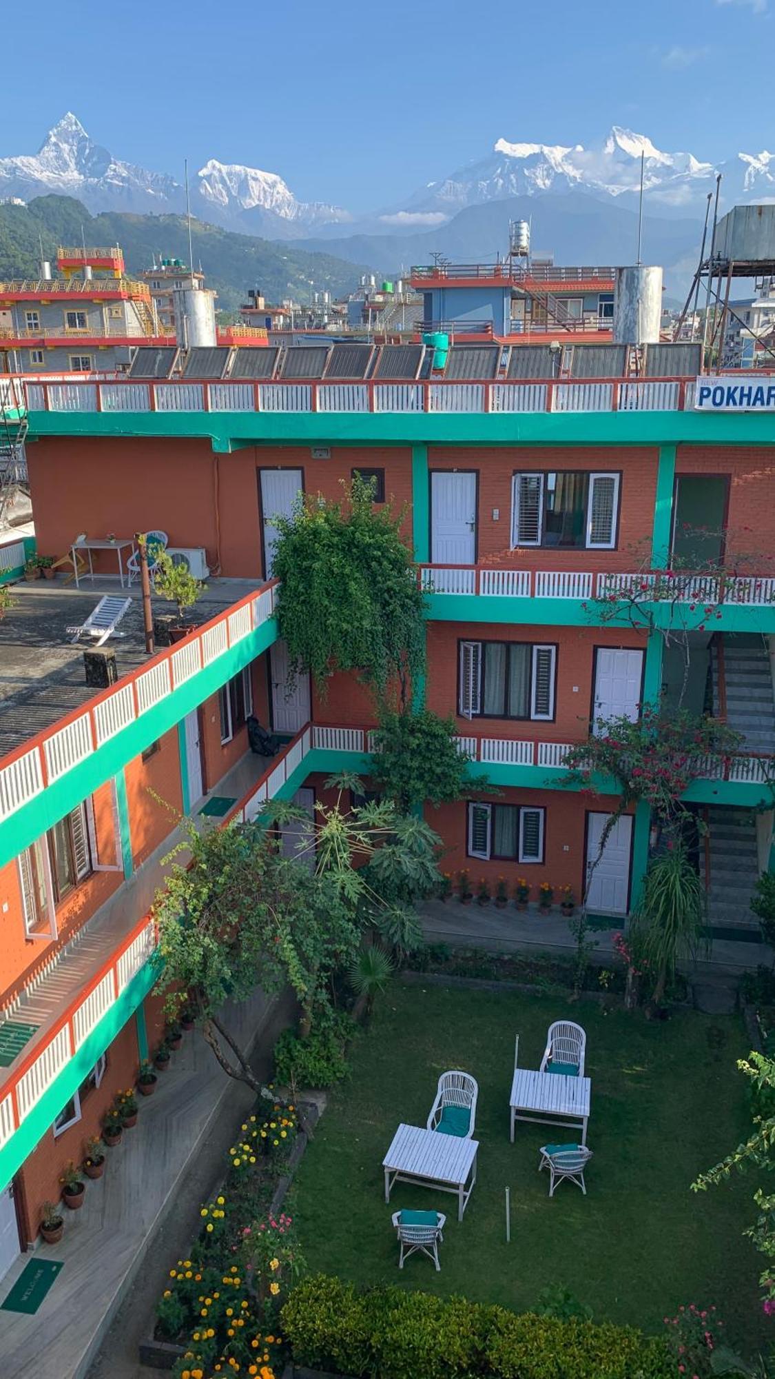 New Pokhara Lodge - Pokhara Lakeside Exterior foto